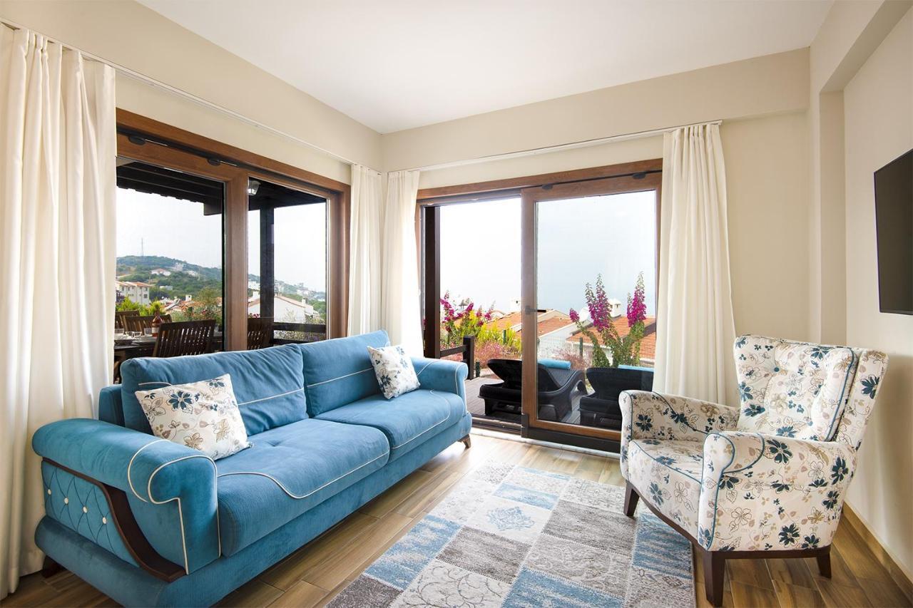 Bodrum Sea View Villa With Access To Private Beach Bogazici Ngoại thất bức ảnh